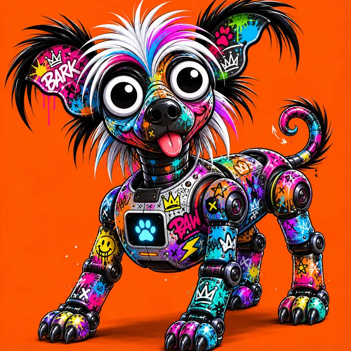 Level 50 chaotic street art Fetch